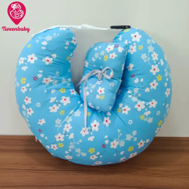 Premium Nursing & Breastfeeding Pillow with Adjustable Belt